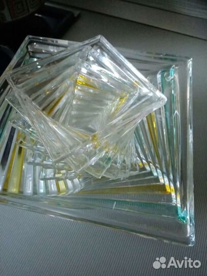 Набор салатников стекло