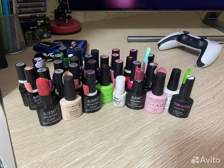 Гель-лаки пакетом