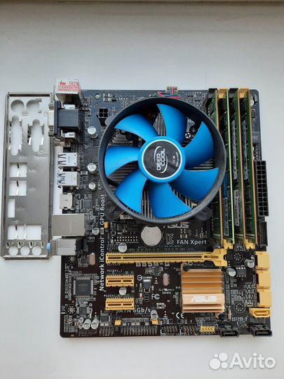 Комплект i5 4460+Mb Asus B85M-G+озу 16 Gb sams+SSD