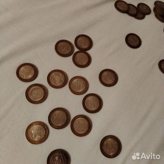 Монеты юбилейные 10рублей