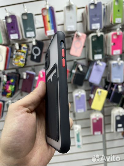 Чехол iPhone 11 с картхолдером
