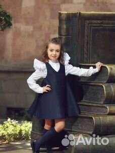 Сарафан и блузка на 7-8 лет