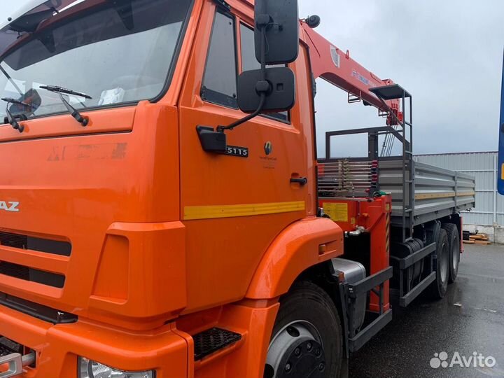 КАМАЗ 65115 с КМУ, 2021