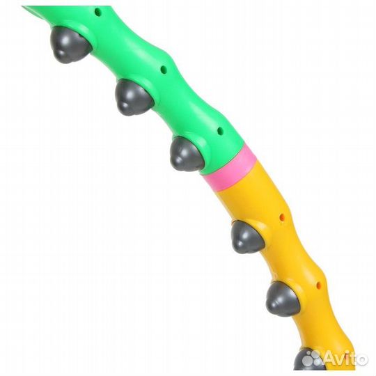 Обруч с магнитными роликами разборный 98 см, 900 г
