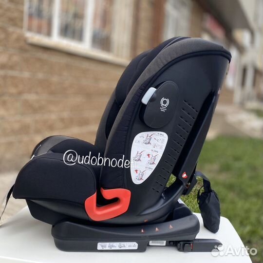 Joie Bold 1/2/3 чёрный изофикс