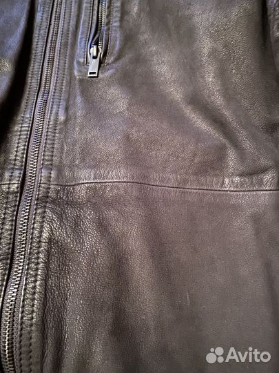 Кожаная куртка мужская
