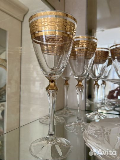 Бокалы чешские