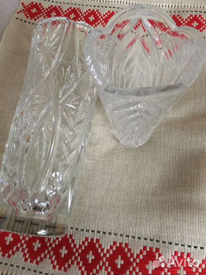 Ваза хрустальная СССР