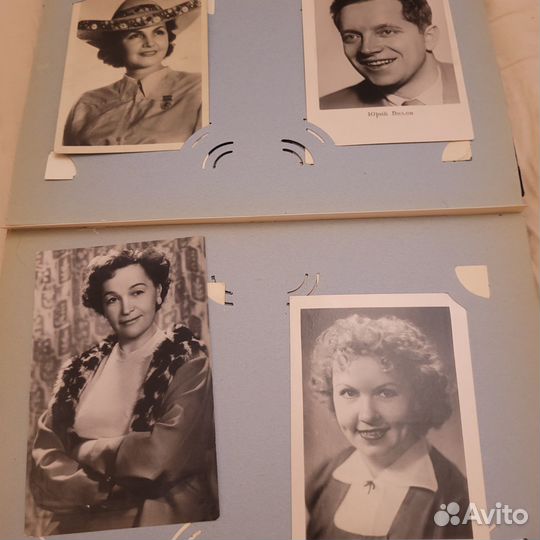 Альбом с фото открытками актеров СССР