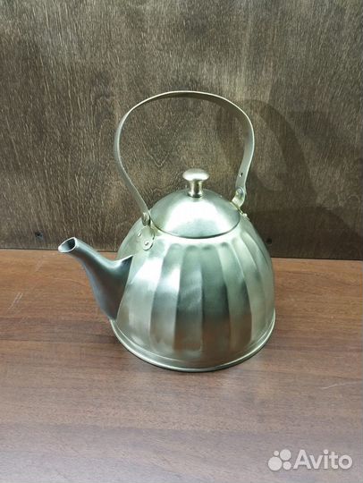 Чайник латунный СССР кольчугино