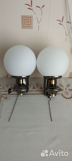 Плафоны для люстры стекло СССР. бра настенное