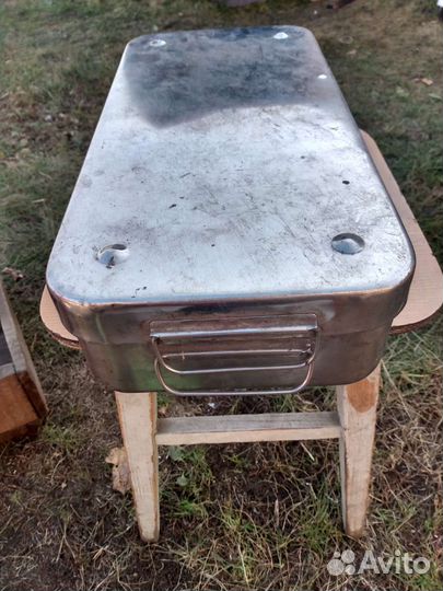 Бокс медицинской большой из нержавейки