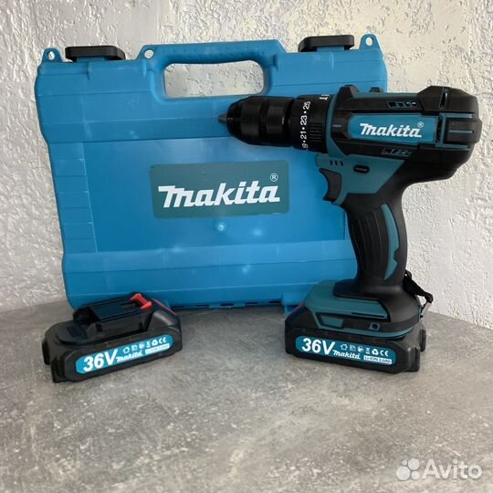 Шуруповерт дрель Makita 36v