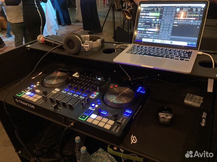 Стойка dj (3 столеш), ширма, фасад, dj стол