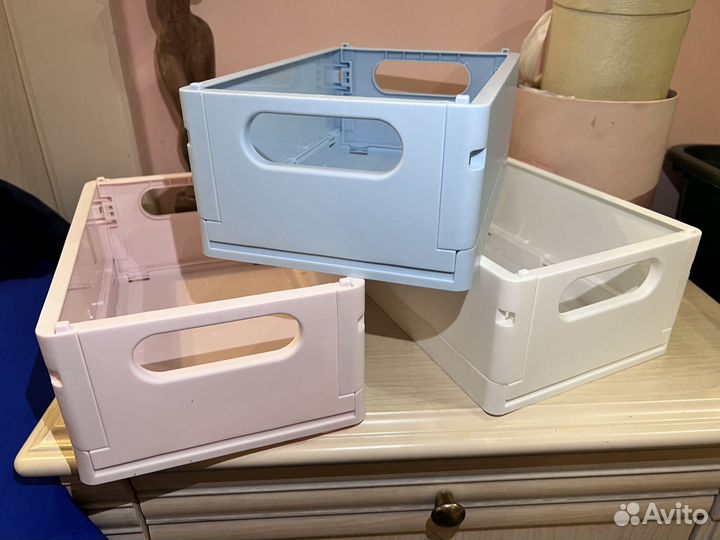 Органайзер для хранения - Набор складных ящиков