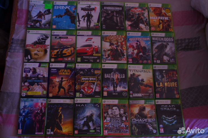 Диски X-Box360 лицензия