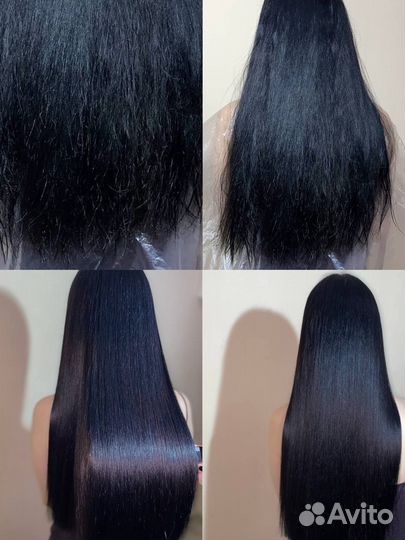 Кератин, ботокс, прикорневой объем