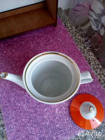 Чайник заварочный фарфоровый СССР