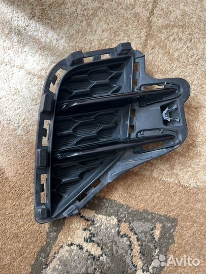 Накладка на задний бампер kia rio х