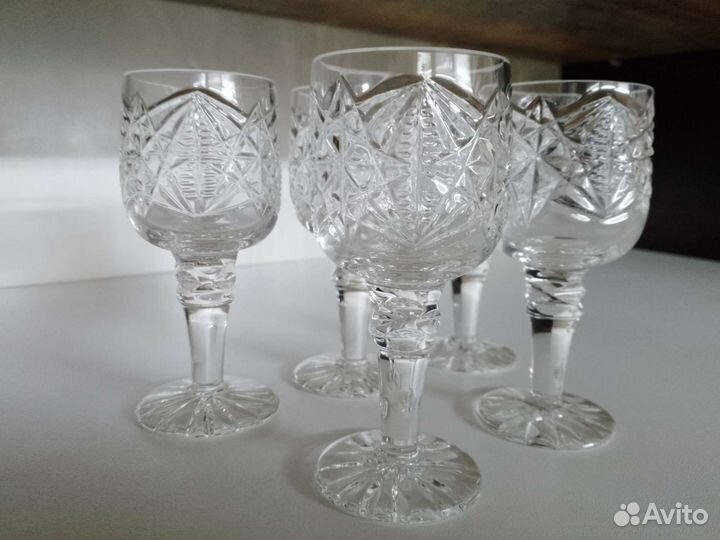 Бокалы фужеры стопки хрусталь СССР