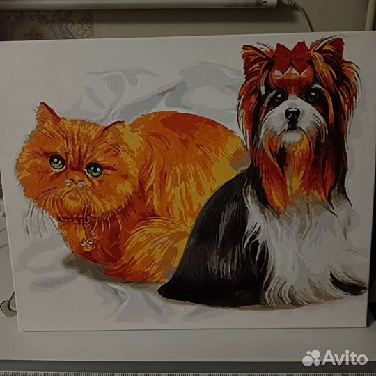 Картина холст акрил