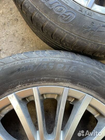 Продам колеса 205/55 R16 5/105