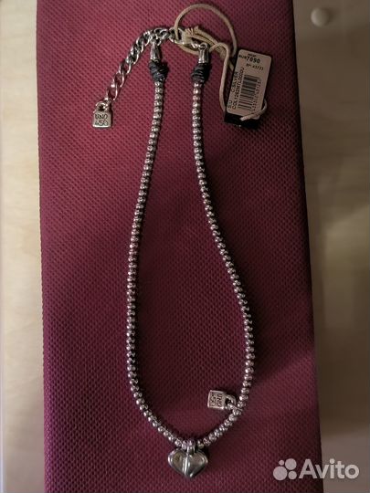 Серебряная цепочка Ожерелье UNOde50