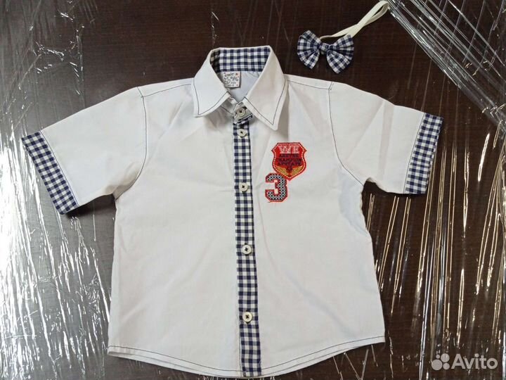 Рубашка для мальчика 98