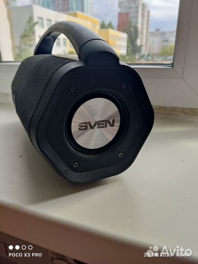 Портативная колонка bluetooth Sven