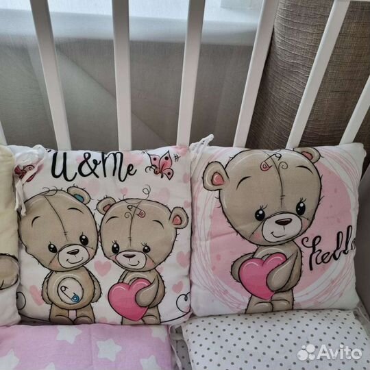 Бортики для кроватки