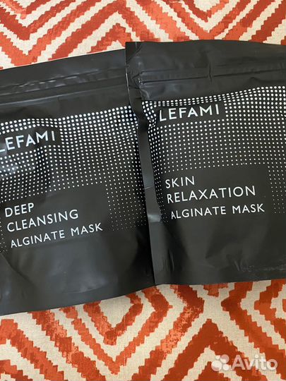 Альгинатная маска для лица Lefami