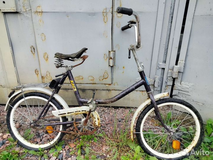 Складной советский велосипед Аист