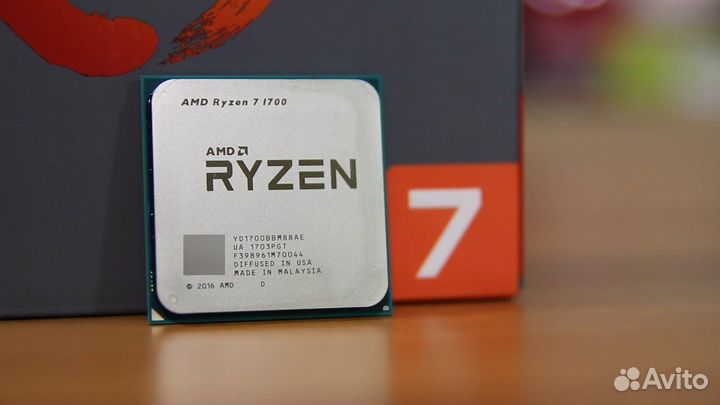 Процессор ryzen 7 1700