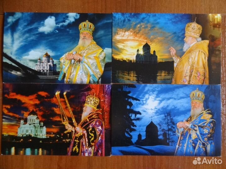 Комплект открыток ''Храм Христа Спасителя''