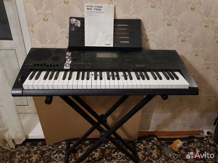 Синтезатор casio ctk 7200
