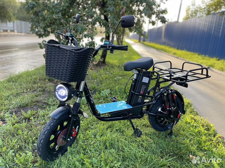 Электровелосипед monster venom black