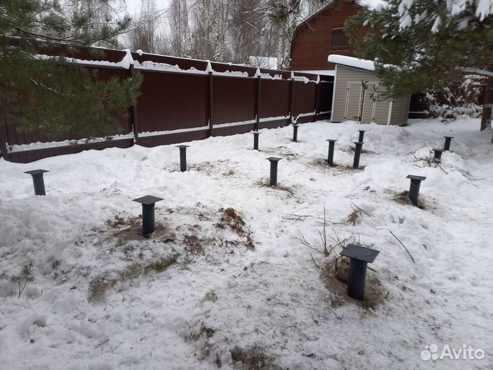 Винтовые свай