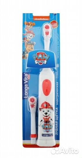 Зубная щетка детская Spin Master Longa Vita kids