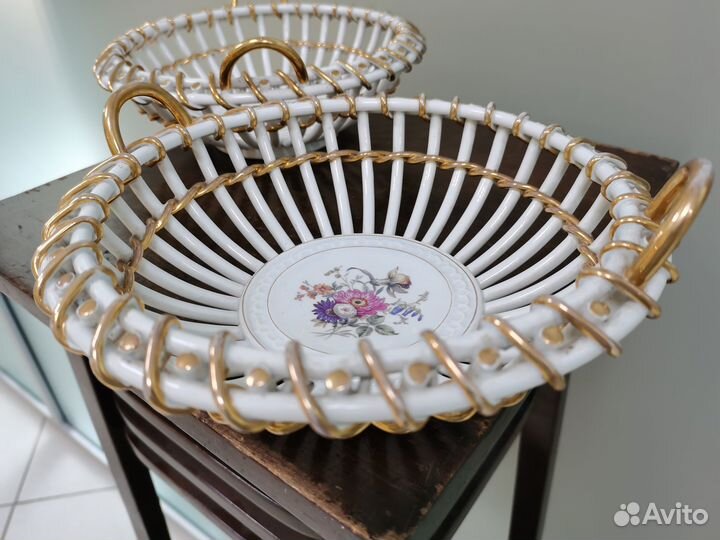 Сухарница пара 1920 - 1930 год Песочное нкпм