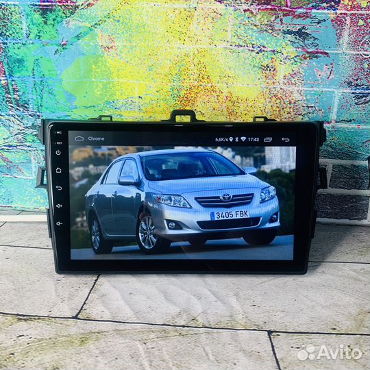 Android Toyota Corolla e140/150 / магнитола Тойота