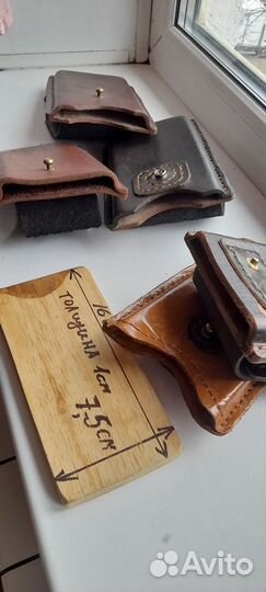 Чехол кобура для телефона,нат кожа