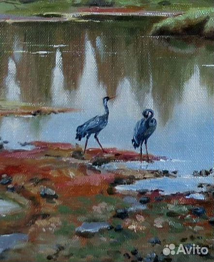 Свободная копия картины И. Шишкина 40х60