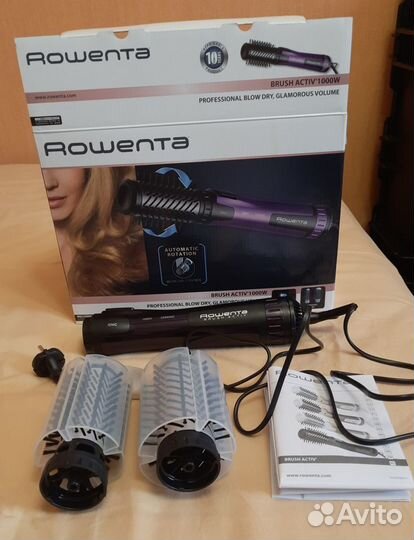 Фен-щетка rowenta brush activ 1000W