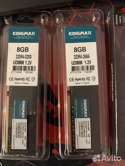 Оперативная память ddr4 8gb 3200/2666