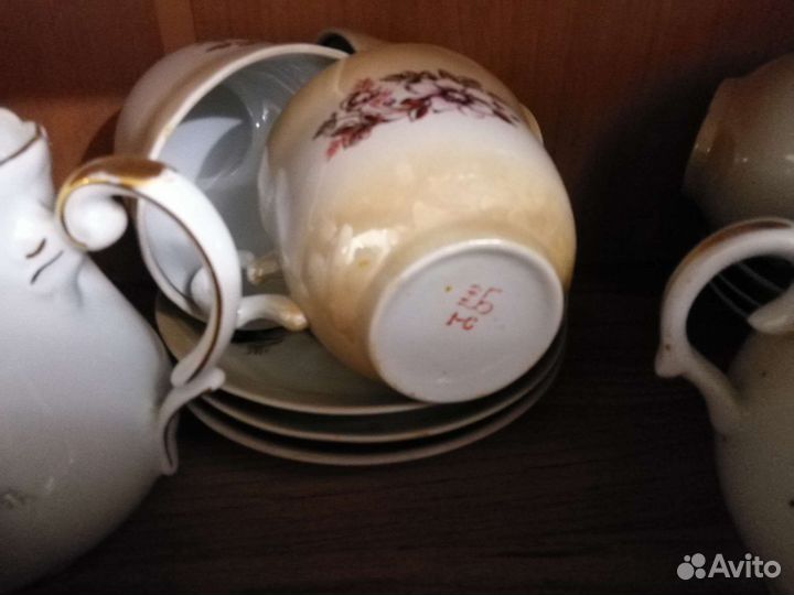 Чайный сервиз, чашки