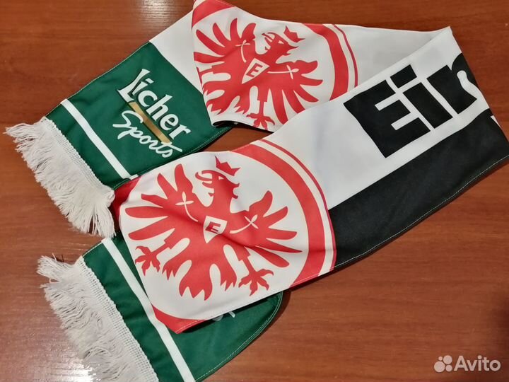 Шелковый шарф футбольногоклуба Eintracht Frankfurt