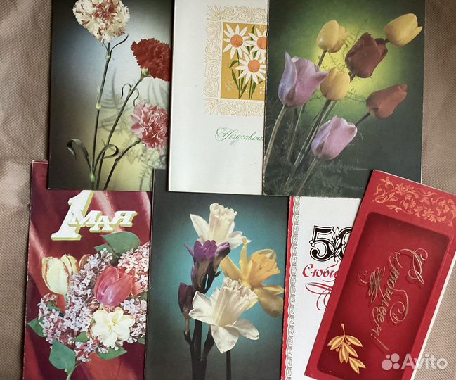 Лот. Коллекция открыток. Винтаж