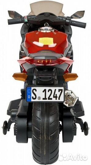Детский электромотоцикл Kawasaki Ninja Red