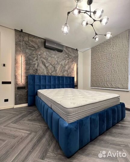 Кровать Матрас Изголовье 200 200