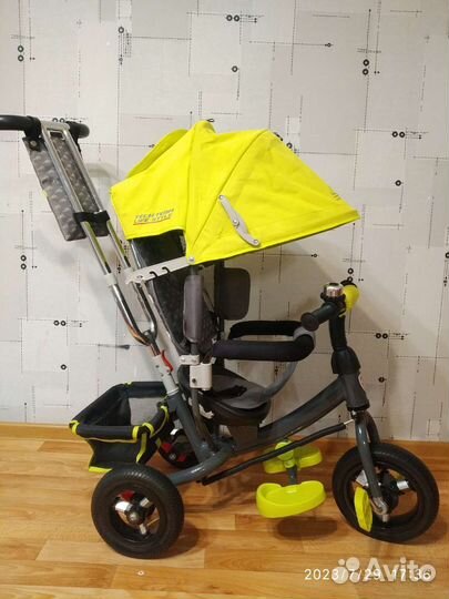 Детский велосипед с ручкой бу